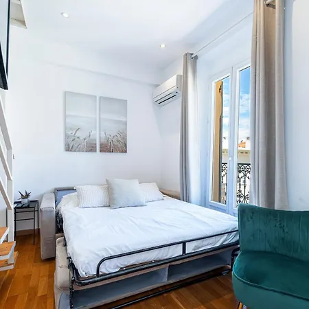 Massena Street - 1 Bdr Duplex With Ac & Parking * Nicea