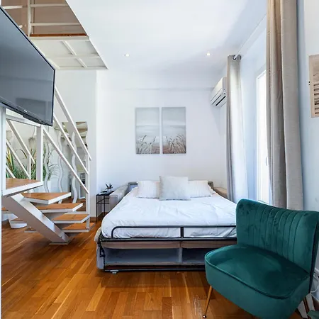 Appartement Massena Street - 1 Bdr Duplex With Ac & Parking