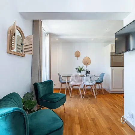 Apartman Massena Street - 1 Bdr Duplex With Ac & Parking Nizza